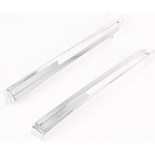 For Mazda CX-30 CX30 2020 2PCS ABS Chrome Car Front & Rear Headlight Fog Lamp Fog Light Cover Trim Car Styling Accessories