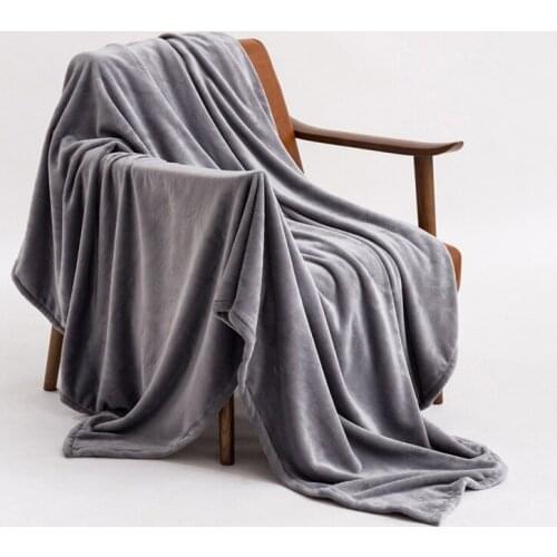 Flannel Blanket Coral Fleece Nap Blankets Soft Towel Bed Stars Tapestry Double-Sided Fleece Blanket Cute childrens quilt L