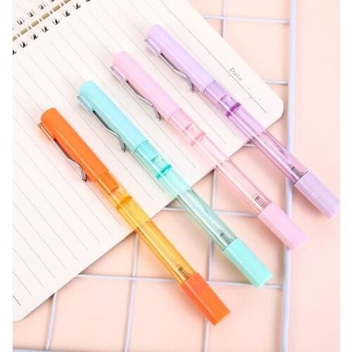 HOT Portable Sprayer Pen 0.5mm Writing Gel Pen with Clip 10ml Refillable Empty Containers with Pen for Office Outdoor