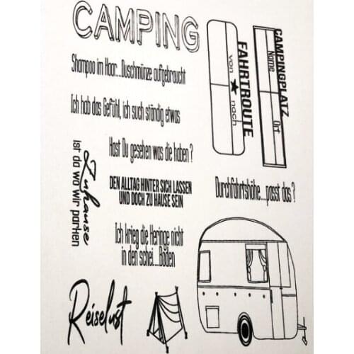 German Transparent Clear Silicone Stamp Seal for DIY scrapbooking photo album Decorative clear stamps A1131