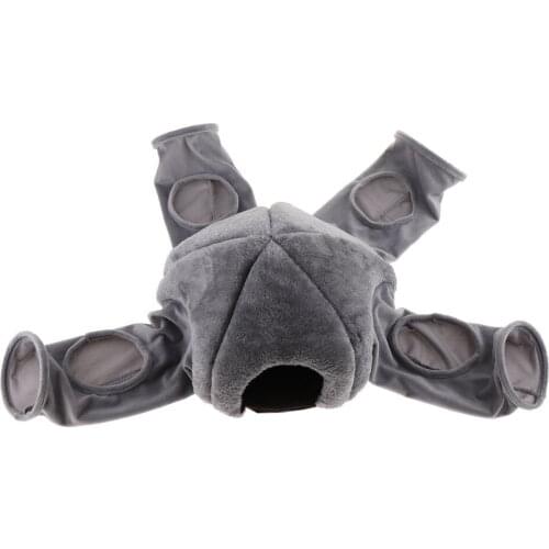 Small Animal Play Tunnel, Pet Tunnel for Hamster, Guinea Pig, Chinchillas, Mice, Rats