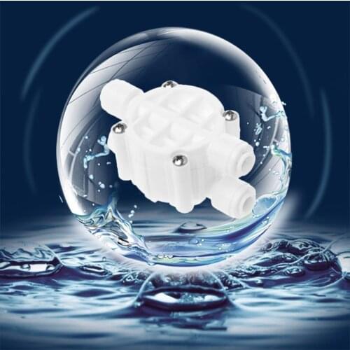 MEXI 4 Way 1/4 Port Auto Shut Off Valve For RO Reverse Osmosis Water Filter System High Quality and Brand New