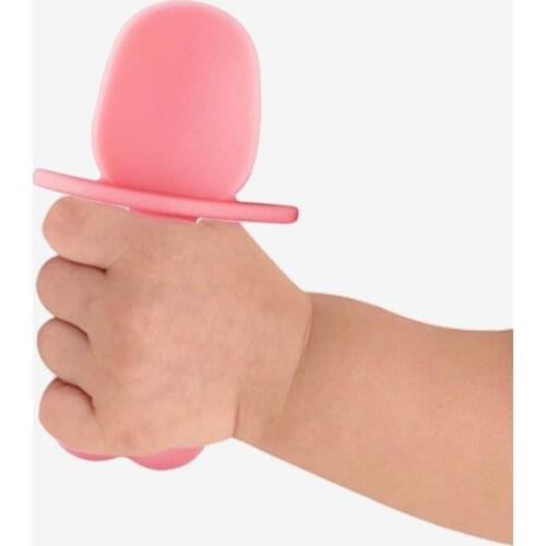 2Pcs/Set Kid Spoon Kit Food Grade Rounded Edge Silicone Self Feeding Baby Fork Set for Toddler