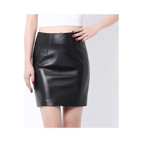 Tao Ting Li Na New Fashion Real Sheep Leather Skirt O8