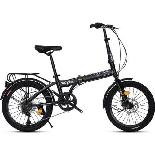Folding 20 inch adult male and female ultra light cross country single speed small wheel adult four season bicycle