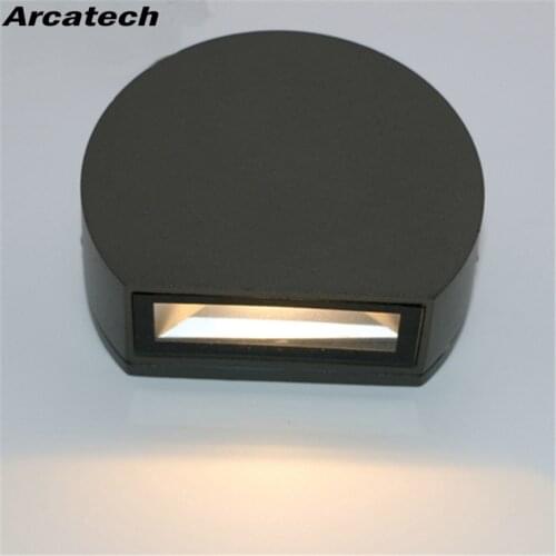 LED Outdoor Waterproof Wall Light IP65 Waterproof Wall Lamp Indoor led Stair Light AC85-AC265V Aluminum Lighitng NR-22