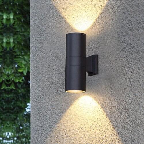 10/18/24W Up Down Outdoor Garden Porch Wall Light Hotel Balcony Wall Lamp Courtyard Aisle Villa Terrace Porch Light