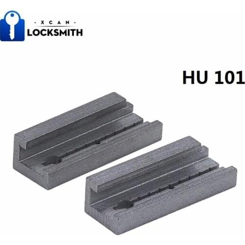 XCAN 1 Pair HU101 Keys Clamp Fixture For Copy Ford Focus Blank Key Locksmith Tools Key Duplicate Cutting Machine Parts