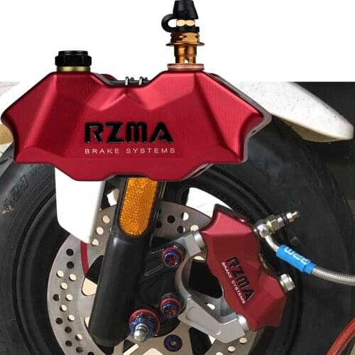 Motorcycle Rear Brake Caliper Brake Pumb P4x27mm 82mm Mount Axial For Yamaha Kawasaki Ducati Honda Suzuki