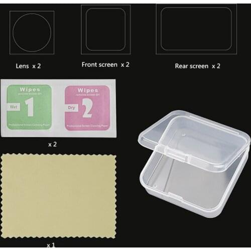 Tempered Glass Protective Films for DJI OSMO ACTION motion camera Accessories Upgrade Parts Lens screen Explosion-proof film