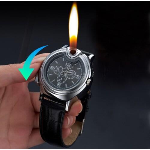 2pcs watch butane lighter