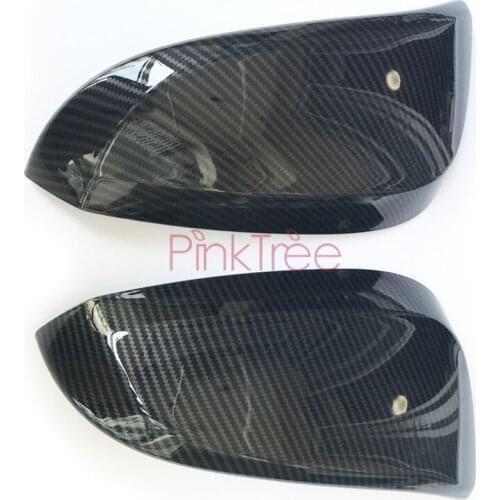 Accessory For Toyota 4Runner 2014 2015 2016 2017 2018 Carbon Fiber Color Side Wing Mirror Cover Suv Car Styling