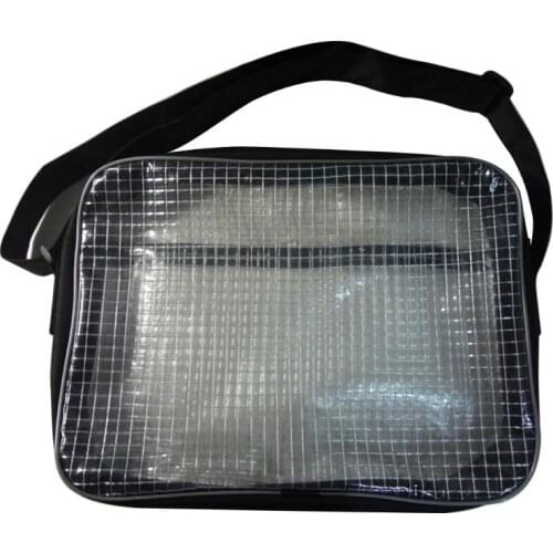 Anti-Static Clear PVC Shoulder Bag Engineer Tool Bag Computer Tool Pouch Working in Cleanroom