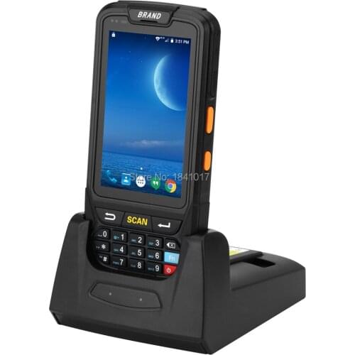 Wireless portable good quality barcode scanner pda mobile biometric rfid android handheld reader data collection terminal wifi