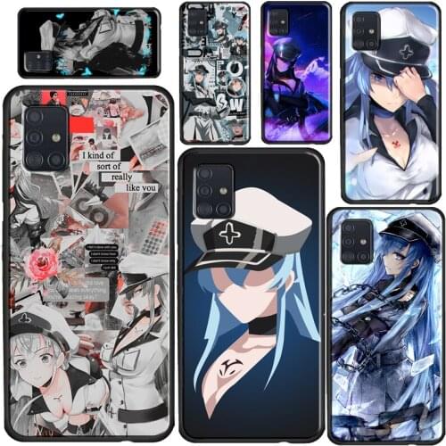 Esdeath Akame ga Kill anime Case For Samsung A51 A71 A11 A31 A10 A20 A30S A40 A50 A70 A20e A21S A12 A32 A42 A52 A72