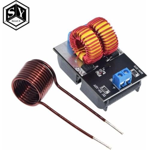 DC 5-12V Mini ZVS Low Voltage Induction Heating Power Supply Module Induction Heating board for induction Heating with Coil