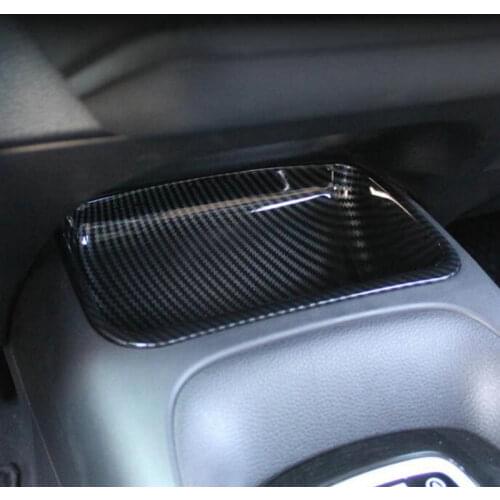 Car styling ABS Decorative protection pad for central control storage tank Fit For Toyota corolla E210 2019 2020 accessories