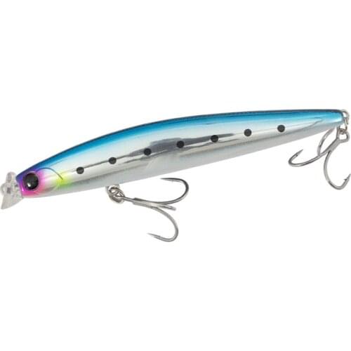 Kosuke 110F Sea Bass Minnow Lures Floating 110mm 17g Shallow Artificial Jerkbait Saltwater Fishing Tackle
