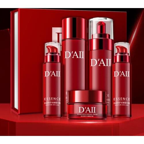 Repair Face Skin Care Set Toner Lotion Facial Cream Moisturizing Brightening Nicotinamide Anti Aging Skincare Sets 5PCS With Box