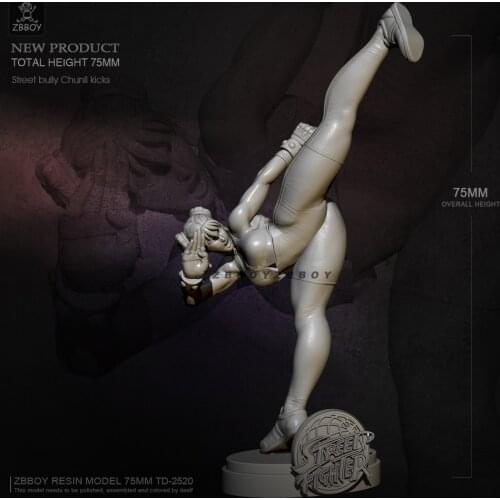 75MM Resin model kits DIY toy figure self-assembled TD-2520