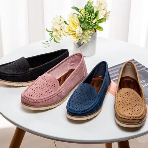 New ladies sneakers vulcanized shoes hollow fashion girls sneakers womens single shoes spring and summer plus size35-43