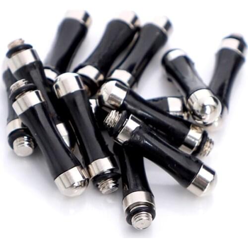 Wholesale 10/50/100pcs Removable Finger Rest Scissors Tang Tail Nail 3*0.5mm Hais Scissors accessories Hairstyling Tools