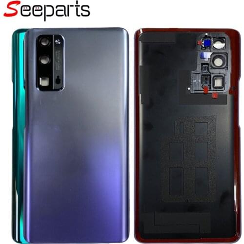 Original Huawei Honor 30 Pro Back Battery Cover Door Rear Glass Housing Huawei Honor 20i Battery Cover Honor 30Pro Housing Case