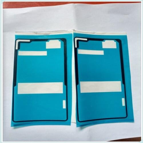 With Tracking Number 5pcs/lot New Back Battery Door Cover Case Gule Sticker Tap For Sony Xperia Z3 compact z3 mini D5803 D5833
