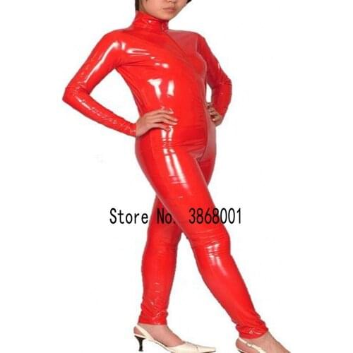 Watermonkey Brand Cosplay Halloween Costumes red sexy clothing PVC Faux leather Game fun underwear 8colors can choose