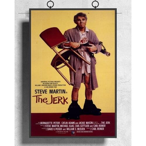 L152 THE JERK Movie 1979 Steve Martin Carl Reiner Silk Fabric Poster Art Decor Indoor Painting Gift