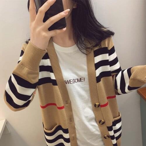 TLYUEHANZE Womens Striped T-shirts
