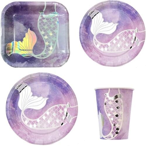 The Little Mermaid Birthday Party Decorations Kid Mermaid Birthday Party Favors Gift The First Birthday Girl Mermaid Party Decor