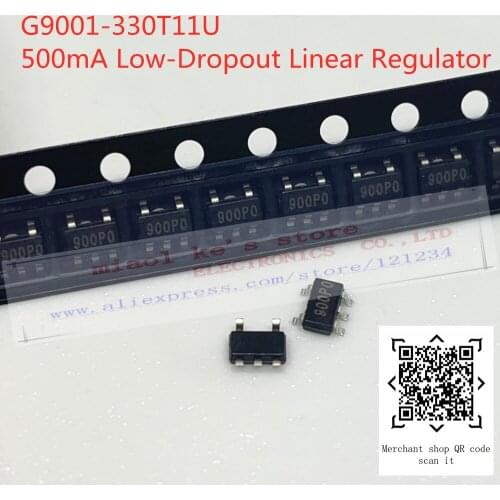 [10pcs]100%New original: G9001-330T11U G9002-330T11U G9091-330T11U G9191-330T1U SOT-23-5