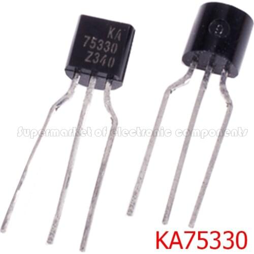 10PCS KA75330 KA75330ZTA TO-92 Package Regulator IC Original Authentic