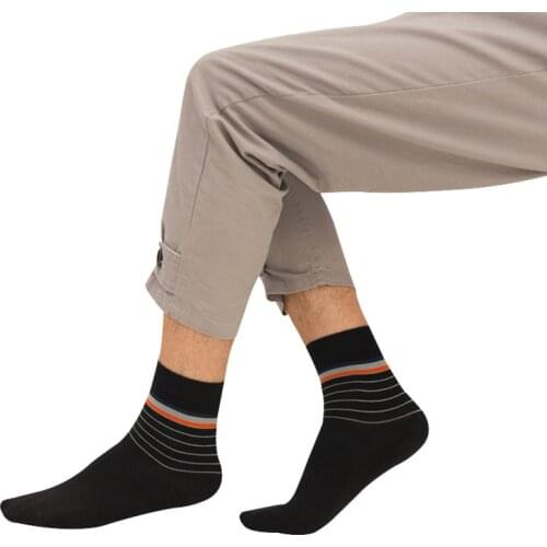 5 Pairs/lot Men Socks Brand Classic Long Dress Cotton Socks Black All Season Business Casual Comfort Mens Socks Male Meias Sox