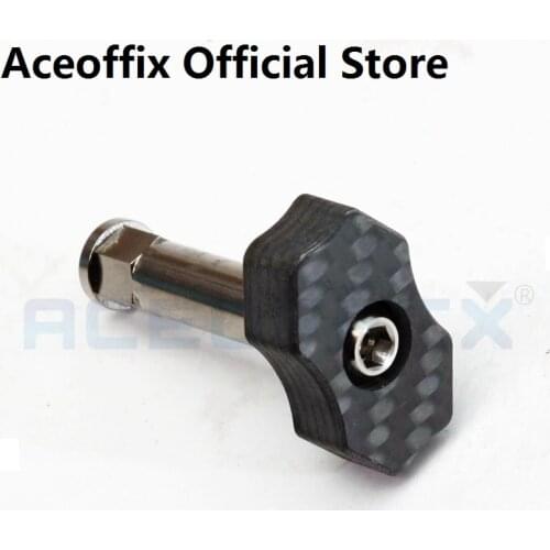 Aceoffix The THOR Carbon Titanium for Brompton Bicycle stop disc Seatpost Stopper Disc stop folding bike