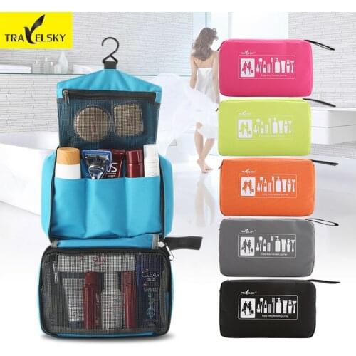 Traveling wash bag Cosmetic Waterproof Portable travel bag men and women large-capacity storage Free shipping