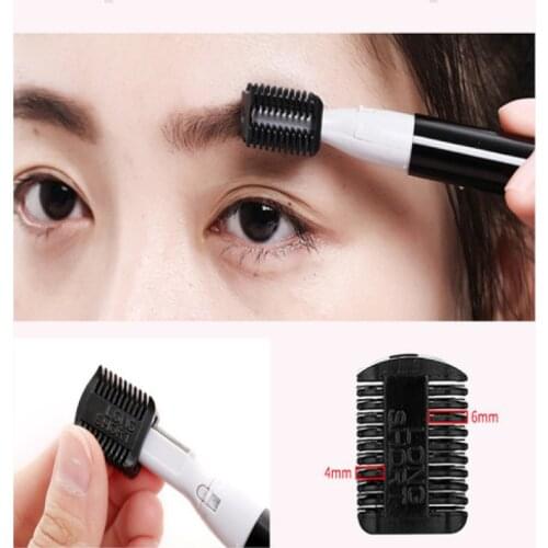 Electric eyebrow trimmer, automatic shaving and shaving instrument, hair removal beauty trimmer, men and women eyebrow trimming