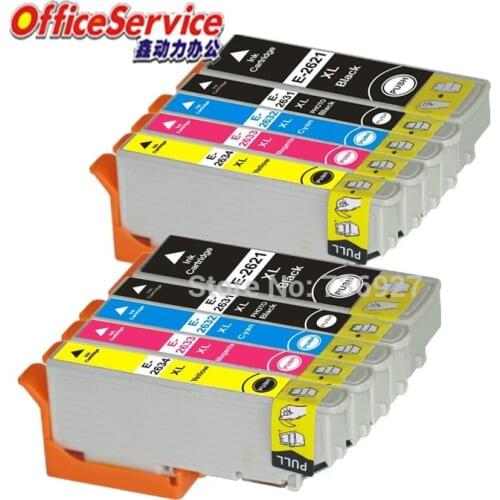 T26XL T2621 T2601 T2631 Compatible Ink Cartridges For Epson XP-510 XP-605 XP-610 XP-615 XP-700 XP-710 XP-800 XP-810 printer
