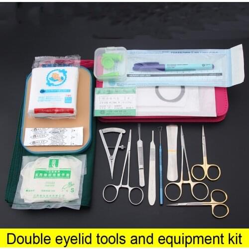 Double eyelid equipment kit tool set beauty practice tool