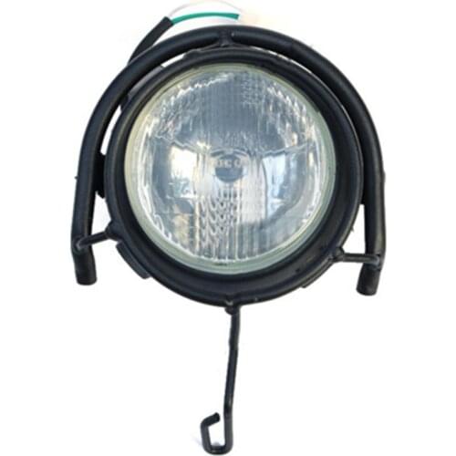 XG250 Motocross Headlight w/ Head Lamp Holder Cover Bracket for Yamaha Tricker XG 250 Pit Dirt Bike