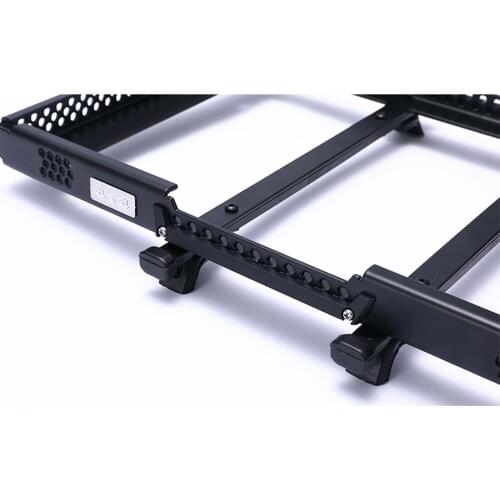 Metal Luggage Carrier Roof Rack Fit for Axial SCX10 III RC Crawler Car Accessory
