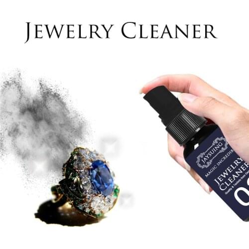 Multipurpose Jewelry Cleaner Spray Solution Diamond Silver Gold Gem Watch Necklace Ring Shine Polishing Cleaning Tools Dropship