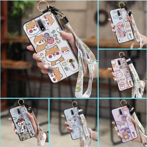 Fashion Design Waterproof Phone Case For Nokia 2.4 Durable Cute Anime Soft Case Soft Dirt-resistant