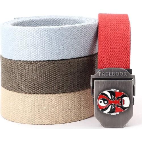 Mens Outdoor Sport Canvas Belt New Korean Fashion Luxury Pants Accessories Tactical Training Designer Casual Gifts for Mens Belt