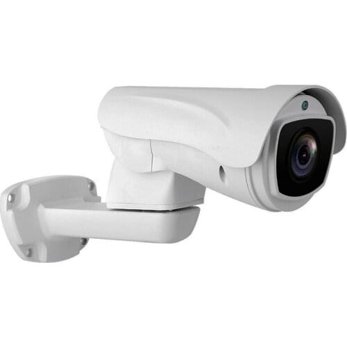 New metal IP PTZ Bullet Camera 100m IR night vision Pan Tilt Zoom 2MP 5mp 4X 10X zoom HD Network CCTV Camera ONVIF POE Audio