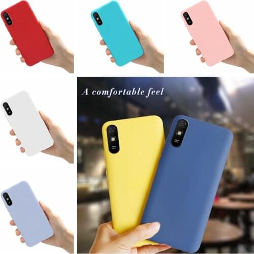 Shockproof Cover Case For Xiaomi Redmi 9A Drop Protection Soft Silicone Phone Case For Redmi 9A 9 A 9C 9 GSM / HSPA / LTE 6.53"