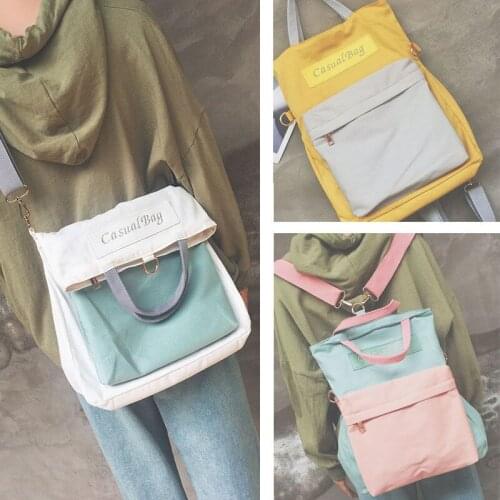 Bags for Women Backpack Canvas Bag Shoulder Shoulder Bag Mochila Bolsa