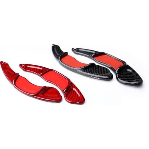 TTCR-II Carbon Fiber Steering Wheel Shifter Paddle Extension Replacement For Volkswagen VW GOLF 7 Golf7 2015- GTI R MK7 Scirocco