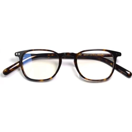 Retro Square Reading Eyeglasses Frame for Men Handmade Acetate Glass Lens Presbyopic Glasses +50/+100/+150/+200/+250/+300/+350